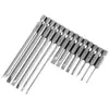 S2 Material Importado Broca Eléctrica Destornillador de Boca Plana Magnético Fuerte Neumático Aire Broca Broca 50-150mm