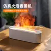 Nueva Máquina de Aromaterapia con Llama de Chimenea Retro para el Hogar, Máquina de Aromaterapia con Llama de Simulación 3D, Humidificador con Llama de Luz de Colores