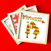 Manualidades DIY para el Día de la Madre: Kit de Materiales para Pintura sobre Tejido de Bambú, Soporte de Exhibición de Marco de Fotos Estilo Chino, Regalo de Calentamiento para Team Building Padres e Hijos