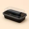 Caja de Embalaje para Postre Crujiente de Durazno Chino para Hornear Cuadrada Larga Transparente Río Luxi Pastelería China Galleta Caja Sándwich