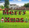 Novo Sinal de Chão de Natal 2023 Sinal de Jardim Externo Impermeável e Resistente ao Sol Sinal de Decoração para Festa no Gramado