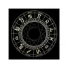 Toalha de Mesa Tarot Céu Estrelado Tarot Fase da Lua Toalha de Mesa Decorativa Jogo de Tabuleiro Jogo de Cartas Jogo de Shuffleboard Decoração Toalha de Mesa Tarot