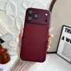 Textura de Piel de Lichi 2 en 1 Ventana Grande Compatible con Funda para Teléfono iPhone 18 Pro Max Apple 17 Cobertura Total a Prueba de Caídas