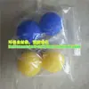 330g material de silicona bola fascial siamesa bola de masaje de cacahuete para yoga bola de masaje para relajación muscular bola de silicona sólida
