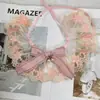 Gola falsa de renda com laço estilo coreano para pet, babador de renda, acessório xadrez para cachorro, babador para gato, cachecol para buldogue francês