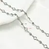 Cadenas de carillón de viento con cuentas mixtas, cadenas de varilla plana, pedrería, perlas, mariposas, estrellas, cadenas de borlas, cadenas colgantes, accesorios de bricolaje