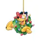 Transfronterizo Nuevo 0 Árbol de Navidad Colgante Acrílico Plano Mickey Mouse Adornos de Navidad Decoración Navideña