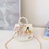 Nuevo bolso para niños, bolso de princesa pequeña, estrella, Dallou, con perlas, moderno y elegante bolso cruzado para niña, monedero de moda