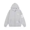 Sudadera con capucha casual a rayas estilo americano para hombre, nueva colección primavera/otoño 2026, diseño holgado, chaqueta cárdigan versátil para parejas