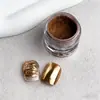Polvo Espejo Mágico de Venta Caliente Transfronterizo, Polvo Espejo Perlado de Alto Brillo, Polvo Fino de Purpurina de Alta Gama, Accesorios para Uñas