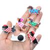 Nuevo Perro Salchicha de Plástico Suave de PVC Hebilla Decorativa Desmontable para Crocs y Zapatos Florales, Accesorios DIY Transfronterizos en Stock