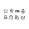 Pulsera de Plata 925 para Mujer Hombre de Jengibre Oso de Dibujos Animados Diseño de Nicho Ins Linda Nueva 2022 Accesorios de Plata
