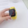 Correa de Silicona para Reloj con Diseño de Rosquilla Adecuada para Apple Watch Generación S10 S11 iWatch 7 8 9 Pulsera Hueca Transpirable