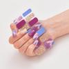 Fabricante de Pegatinas para Uñas Plataforma Transfronteriza Suministro de Alta Calidad Artesanía Láser 3D Estampado en Caliente Película para Esmalte de Uñas Pegatina para Uñas