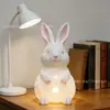 Portavelas de Conejo de Pascua de Resina Creativo de Nuevo Producto Transfronterizo Portavelas de Conejito de Pascua