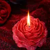 Vela Aromática Sexy Flor Rosa Baixa Temperatura Cera Gotejante Cera de Soja 40 Graus Vela de Sedução Produtos para Adultos Dropshipping