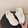 Zapatillas de Entrenamiento Alemanas de Suela Plana para Mujer, Estampado de Oso Verano 2025, Estilo Coreano, Zapatillas de Lona Deportivas Casual de Moda