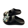 Sandalias de Zueco de Ballet Nuevas de Moda de Verano para Mujer, Pantuflas Casuales Versátiles Antideslizantes de Suela Gruesa para Uso en Exteriores
