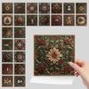Meiji Varios Estilos de Pegatinas de Pared de Azulejo Floral para Cocina y Baño, Pegatinas de Azulejo Impermeables y Resistentes a las Manchas, Autoadhesivas, Venta al por Mayor Transfronteriza de Temu en Stock