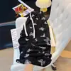 Pantalones Casuales Sueltos Rectos con Caída Estampado de Mariposas Estilo Verano Petite 2026 Hielo Seda 150