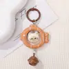 Chaveiro de anel de peixe-gato resina liga colorida pingente fofo desenho animado adorável chaveiro de gato fornecimento em lote misto