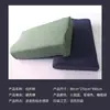 Almohadas Verdes Militares al por Mayor para Dormitorios Estudiantiles, Almohadas de Entrenamiento Militar 04, Almohadas Curvas de Algodón Duro para Dormitorios Estándar