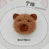 Accesorios de Broche de Cabeza de Animal de Peluche de Dibujos Animados para Otoño e Invierno, Serie Melard Conejito, Perrito, Oso Muñeco Accesorios