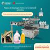 Máquina Automática Multifuncional de Etiquetagem Dupla Face Garrafa Quadrada Garrafa Plana Garrafa Redonda Garrafa Hexagonal Garrafa Cônica Máquina de Codificação e Etiquetagem
