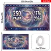 Bandeira Comemorativa Personalizada Transfronteiriça Americana Mais Vendida do 250º Aniversário dos Estados Unidos 1776-2026 Declaração de Independência