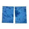 Piezas de Tela Batik Tie Dye Teñido Azul Parche de Retazos Hecho a Mano diy Wenchuang Huanchuang Tela para Tareas Algodón Puro Se Puede Comprar