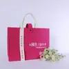 Bolsa de fieltro tipo tote, bolso de mano, bolsa de compras para eventos del Festival de Medio Otoño, bolsa de fieltro, bolsa de regalo bancaria