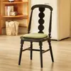 Silla de comedor de madera maciza estilo chino retro francés silla con respaldo para el hogar banco silla casual para el hogar silla americana mediterránea