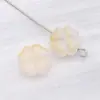 Cuentas Sueltas de Cristal de Vidrio de 10 mm con Forma de Trébol de Cuatro Hojas Color Gelatina Agujero Recto Cuentas para Pulsera Accesorios para Pulseras DIY