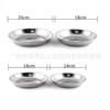 Platos Profundos Tianfa de Acero Inoxidable, Platos Hondos, Platos para Fruta, Platos de Fruta, Platos Espesados, de 14 cm a 28 cm, Tianfa