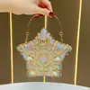 Bolsa Estrela do Mar de Luxo Transfronteiriça com Strass, Bolsa de Mão de Alta Qualidade, Bolsa Pequena Transversal Fashion para Ombro Feminina, Bolsa de Mão, Bolsa de Festa