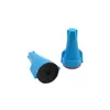 Conector de cable para exteriores, resistente al agua y al polvo, con terminal espiral de resorte R6 de pluma dorada