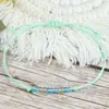 Amazon transfronterizo en stock al por mayor pulsera tejida de cuentas de arroz versátil estilo INS cuerda de mano simple de verano