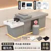Cama de Lavado de Cabello para Barberías de Exportación Transfronteriza, Cama de Vapor con Circulación de Agua Especializada con Calentador de Agua, Cama Todo en Uno para Masaje de Belleza y Limpieza de Oídos
