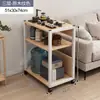 Carrinho de chá móvel para casa, mesa lateral para sofá, mesinha de centro pequena multicamadas, mesinha para ferver água, armazenamento de conjunto de chá, pequeno carrinho