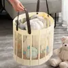 Cesta de lavandería cesta de lavandería para el hogar para colgar en la pared baño cesta de almacenamiento para baño artículos varios caja de almacenamiento de juguetes