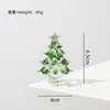 Regalos de Navidad Árbol de Navidad de Vidrio Zibo Adornos Artesanales de Vidrio Decorativos Explosiones de Internet Rojo Libro Pequeño Boshan