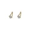 Aretes Geométricos de Nicho de Lujo Ligero con Zircón para Mujer Aretes de Diseño Personalizado Coreano Ropa de Trabajo Moda Aretes Elegantes Populares