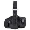 Treinamento Esportivo ao Ar Livre Fixação de Perna Bolsa para Arma Camuflagem Militar Tático Coldre Saque Rápido Coldre Combinado Tornado