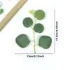 Accesorios de Plantas Artificiales de Montaje en Pared Transfronterizos Hojas Falsas Flores de Navidad Decoración Material DIY Decoración de Caja de Regalo Plantas Verdes Artificiales