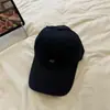 Estilo Coreano Simple Letra Pareja Joven Top Suave Lavado Protección Solar Gorra de Béisbol Mujeres Jóvenes Hombres Mujeres Parejas