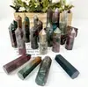 Jasper oceánico natural de venta cruzada, prisma hexagonal de punta única, pilar de energía estándar, adorno decorativo, venta al por mayor