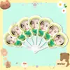 Lu Yuxiao 30% de descuento Abanico Plegable Merchandising de Apoyo para Conciertos Mismo Estilo Tiktok