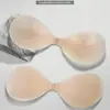 Protetores de mamilo de silicone para mulheres, anti-exposição, adequados para vestidos de noiva e blusas sem mangas, para seios pequenos, com efeito push-up para realçar o volume, design fino e sólido com furos respiráveis