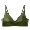 Sujetador push-up inalámbrico para mujer de busto pequeño, anti-caída, transpirable, soporte lateral para el pecho, soporte suave, sujetador sexy sin espalda