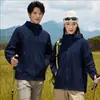 Chaqueta cortavientos de una sola capa hecha a medida, ropa de trabajo, chaqueta para actividades grupales de primavera y otoño, chaqueta impermeable, uniforme de grupo